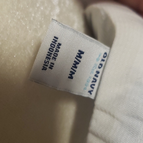 Old Navy- Blue & White Floral Strapless Long Dress - Picture 4 of 4